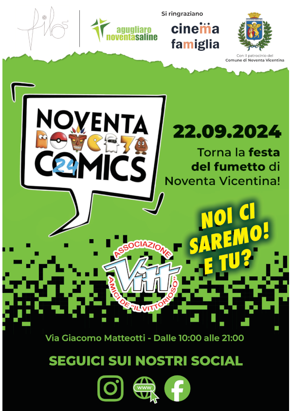 NOVENTA COMICS Vitt 2024